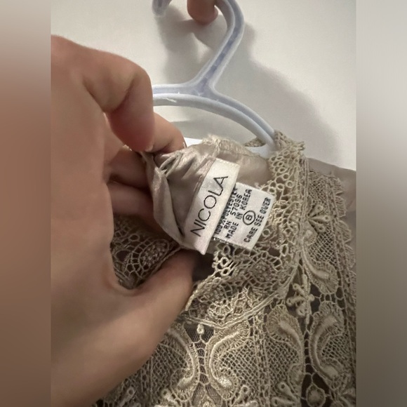 Antique vintage blouse silk unique stitching and garments - Picture 2 of 2